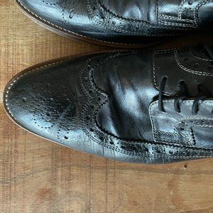 Johnston and Murphy Heritage Dress Shoes from Italy Size 10 Men's pre-owned
